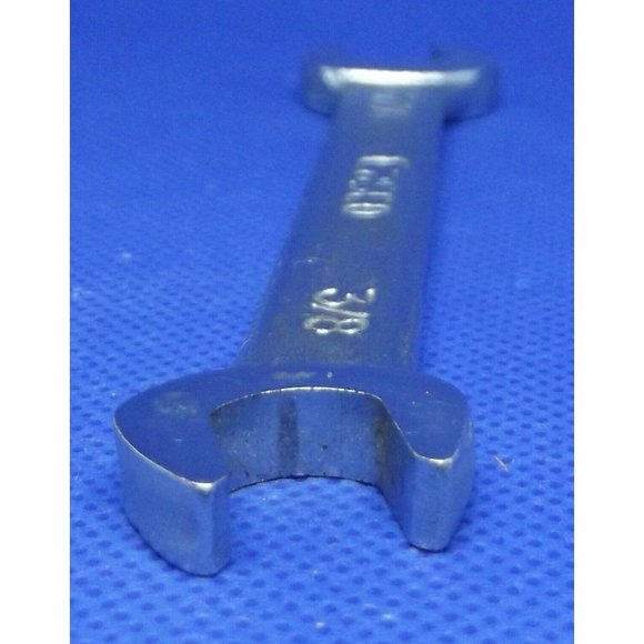 Easco U.S.A. 611114 7/16in X 3/8in SAE 6 Point Open End Wrench - Picture 9 of 9